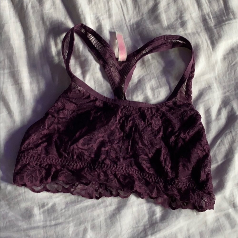 Pink VS bralette